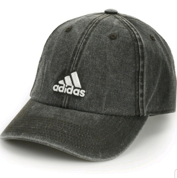 adidas Accessories - Adidas®NWT Saturday Denim Dark Wash Baseball Cap
